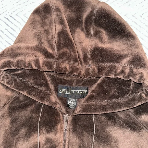 Kristen Blake Chocolate Teddy Jacket - Picture 2 of 3